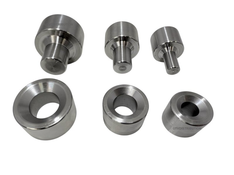 UTVDistribution 3 Piece Dimple Die Set 1/2" 3/4'" 1" - Image 1